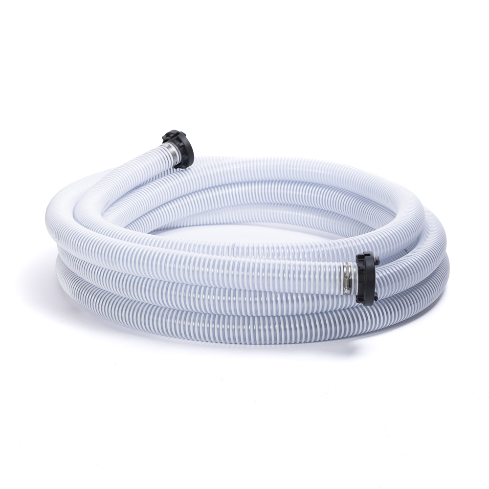 Ablaufschlauch 12,5 m ø 50 mm mit 2 C-Kupplungen Poolschlauch Schlauch