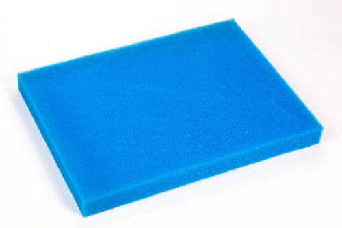 Filtermatte grob Filterschaum Filterschwamm Vorabscheidertonne (blau)